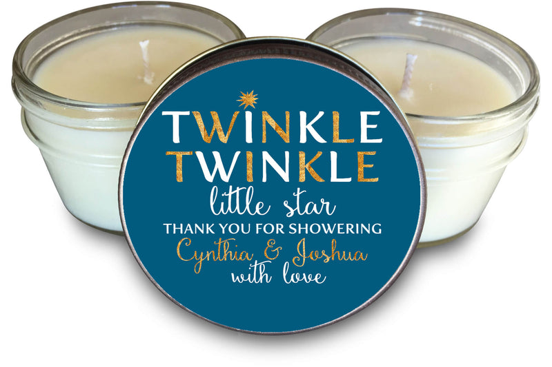 Twinkle Twinkle Little Star Personalized Baby Shower Favors