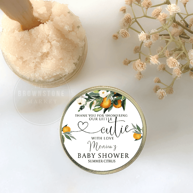 Body Care Sugar Scrub - Party Favors Citrus