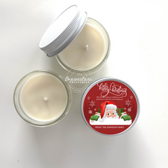 Merry Christmas Custom Candles | Holiday Gifts for Appreciation