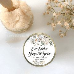 Body Care Sugar Scrub - Bridal Shower Favors VI