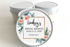 Bridal Shower Favors - Set of 6 - Spring Floral