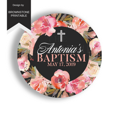 Baptism Stickers - Brownstone Market 