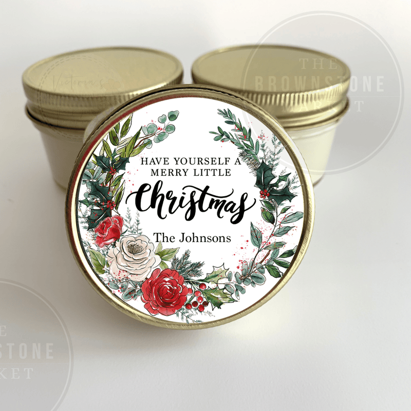 Warm Holiday Wishes Candles