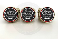 Happy Holiday Candles