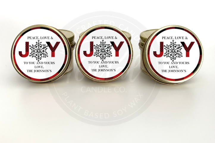 Peace and Joy Candles