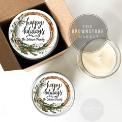 Happy Holiday Candles | Stocking Suffers