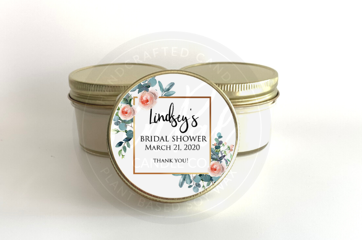 Bridal Shower Favors - Set of 6 - Spring Floral