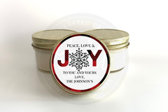 Peace and Joy Candles