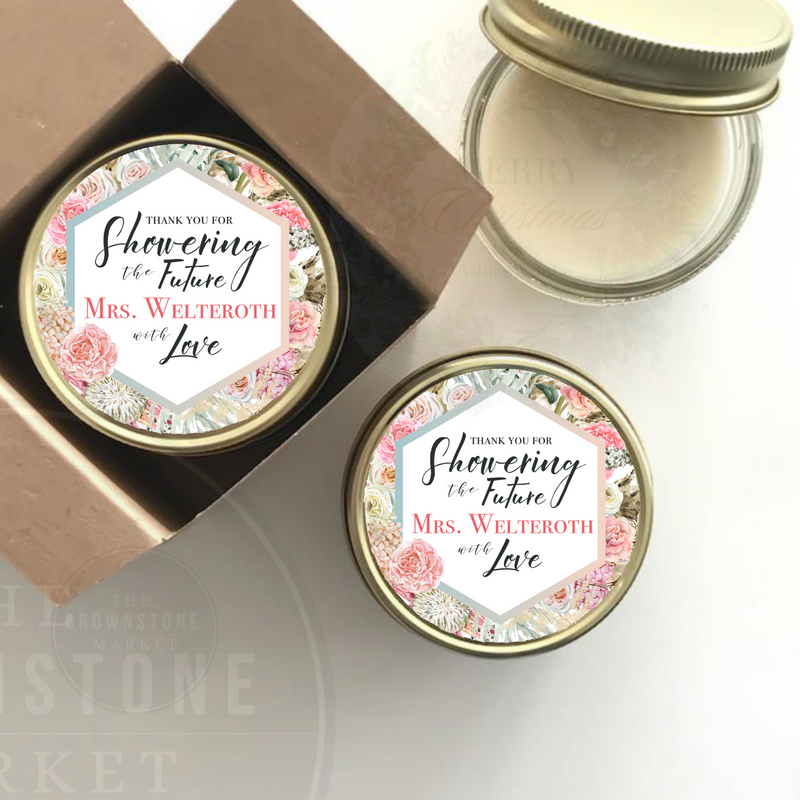 Bridal Shower Favors | Showering Future Mrs.