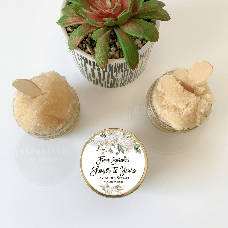 Body Care Sugar Scrub - Bridal Shower Favors VI