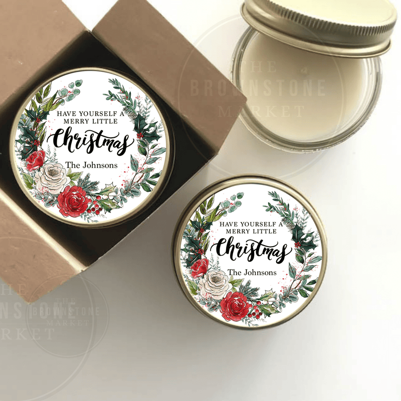 Warm Holiday Wishes Candles