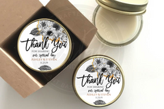 Wedding Favor Candle - Thank You Party Gift