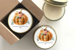 Thankful Holiday Candles