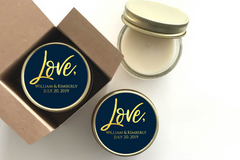 Love - Set of 6 - Wedding Favors