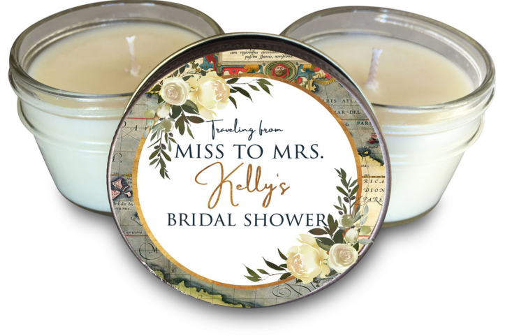 Miss to Mrs - Set of 6 - Bridal Shower Favors Navy
