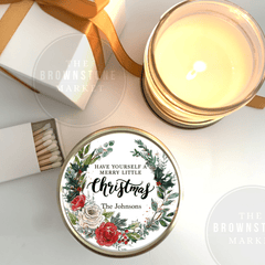 Warm Holiday Wishes Candles