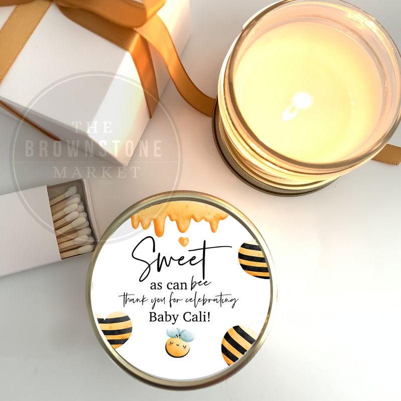 Bumble Bee Baby Shower Favors