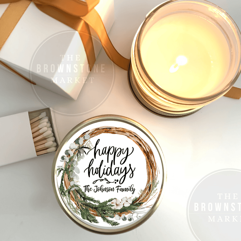 Happy Holiday Candles | Stocking Suffers