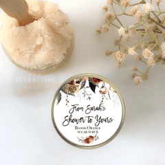 Body Care Sugar Scrub - Bridal Shower Favors III