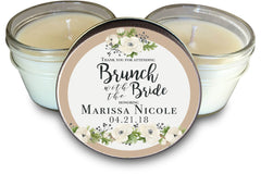 Brunch with the Bride - Set of 6 - Candle Favors