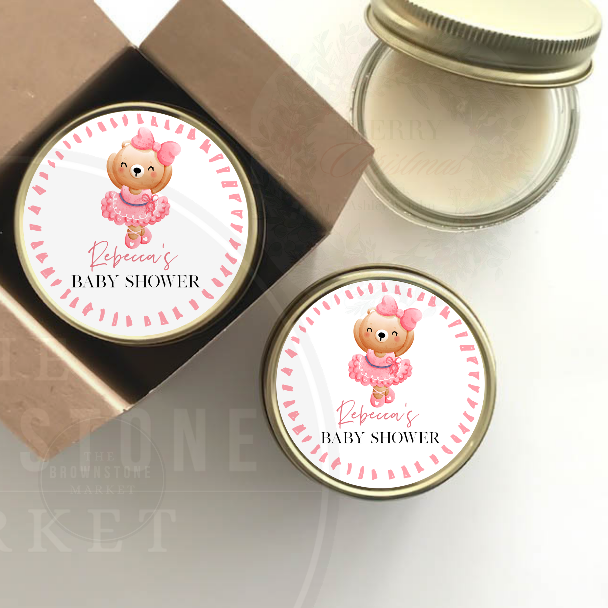 Ballerina baby shower favors cheap