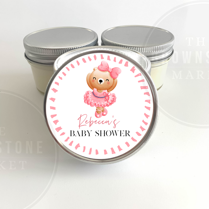 Ballerina Baby Shower Favors