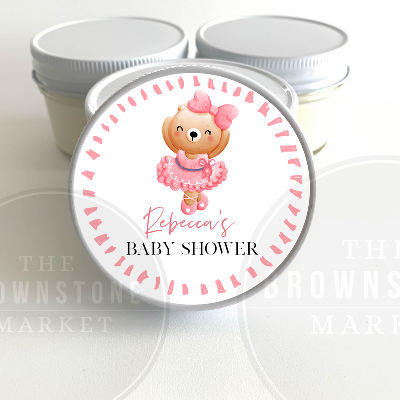 Ballerina Baby Shower Favors