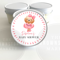 Ballerina Baby Shower Favors