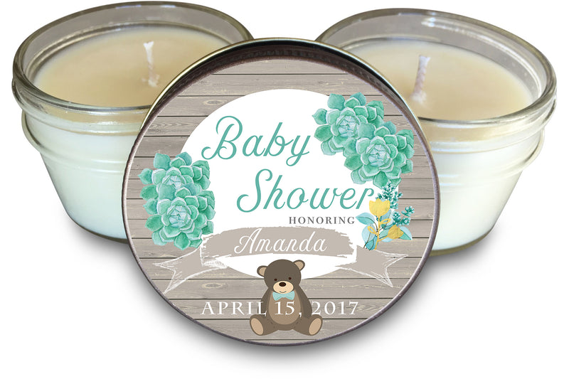 Teddy Bear - Set of 6 - Baby Shower Favors