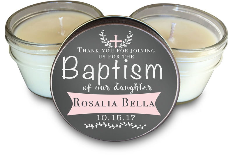 Baptism Favors - Set of 6 - Pink Bella