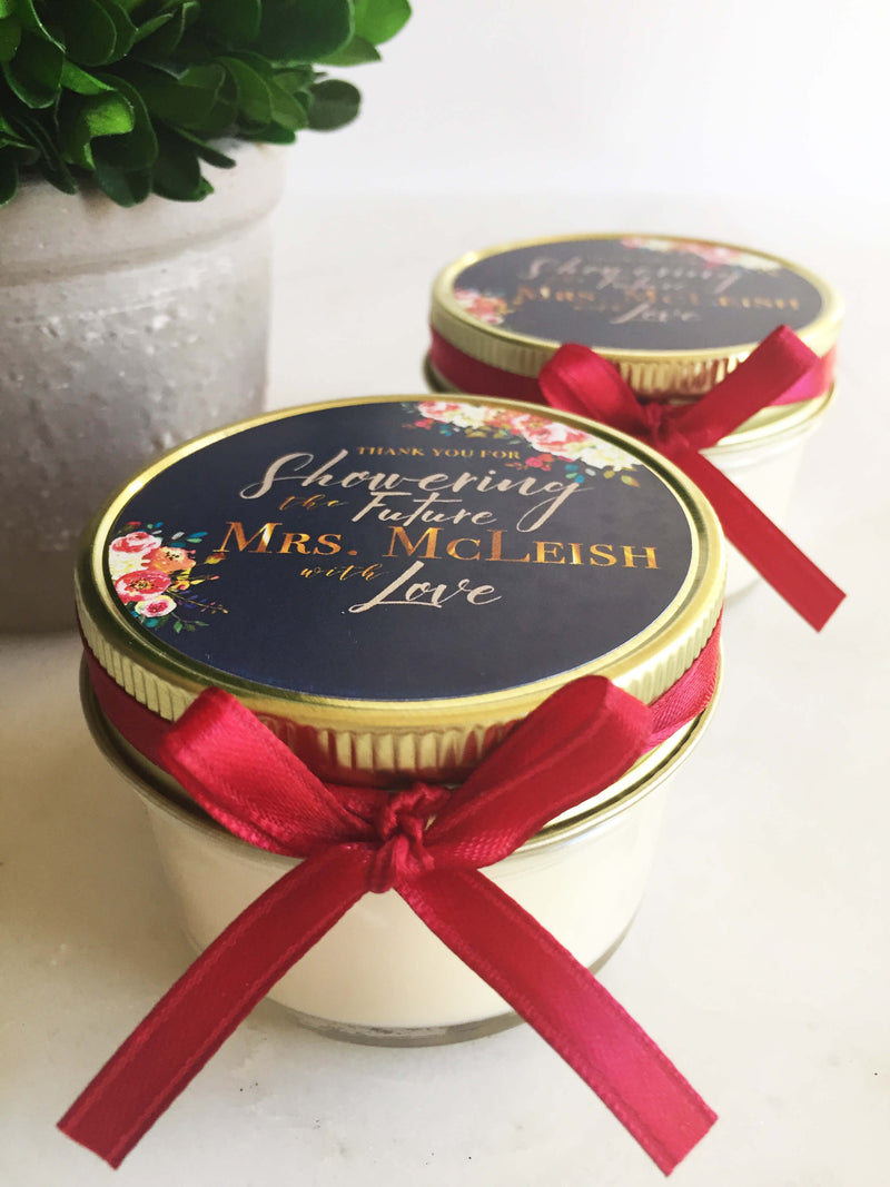 Bridal Shower Favors - Set of 6 - Showering Future Mrs.