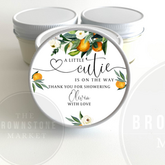 A Little Cutie is on the way - Baby Shower Favors