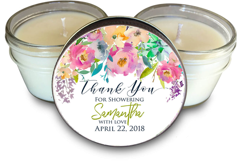 Bridal Shower Favors - Set of 6 - Carnation Floral