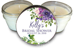 Bridal Shower Favors - Set of 6 - Lilac Floral