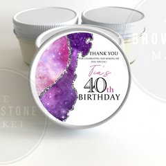 Birthday Party Favor | Galaxy Personalized Gift