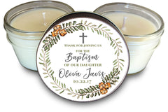 Baptism Favors - Set of 6 - Fall Theme