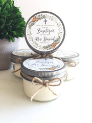 Baptism Favors - Set of 6 - Fall Theme