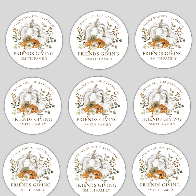 Thanksgiving Stickers - Friendsgiving