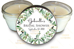 Bridal Shower Favor | Greenery Floral Frame