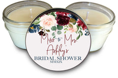 Miss to Mrs - Set of 6 - Bridal Shower Favors