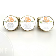 A Little Wild One is on the way - Baby Shower Favor Fox Theme
