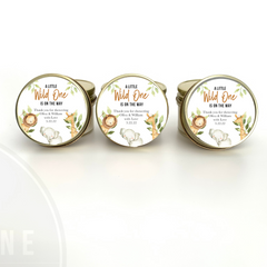 Safari Baby Shower Favor - A Little Wild One The Way