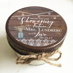 Bridal Shower Favors - Set of 6 - Rustic Barn