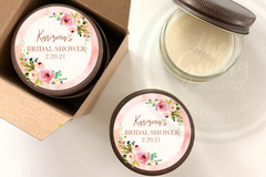 Bridal Shower Favors | Peach Floral